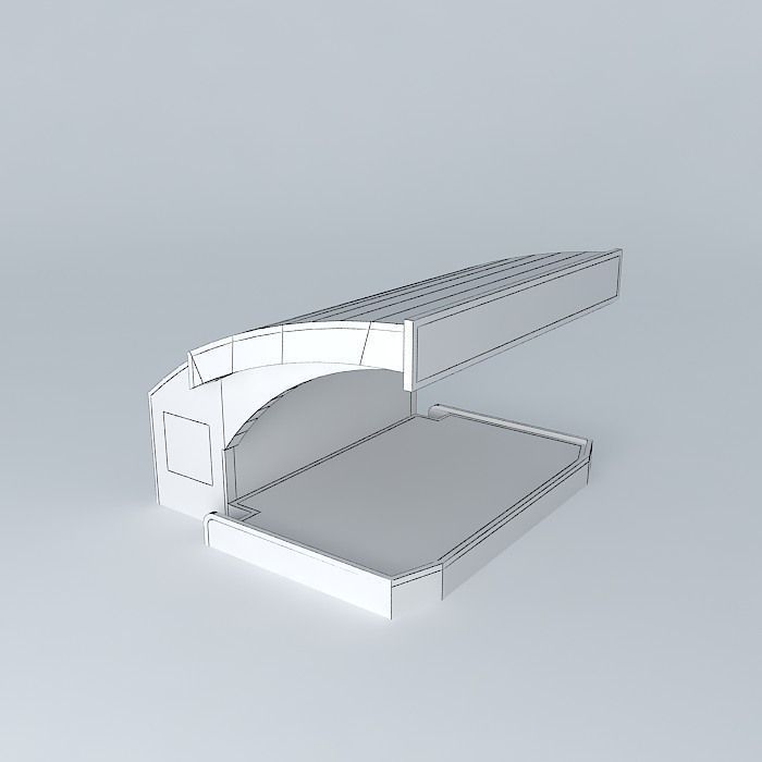 Command Post Free 3D model_4