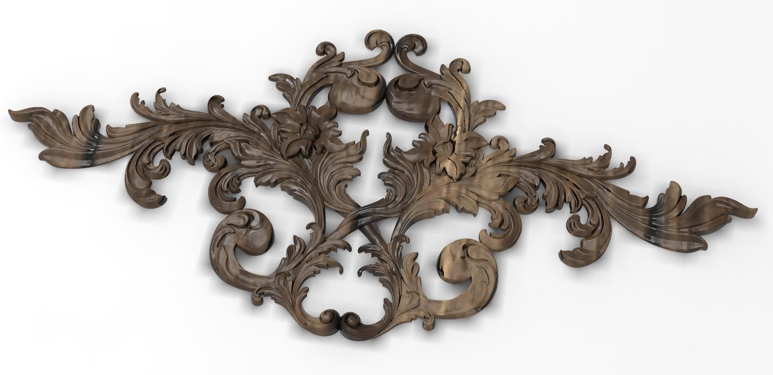 Ornament ornate design 3D print model_3