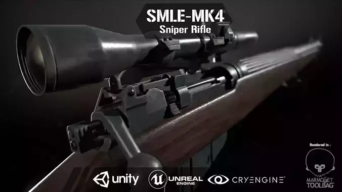 Lee-enfield no4 rifle 