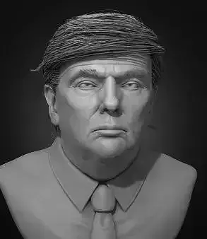 Trump bust