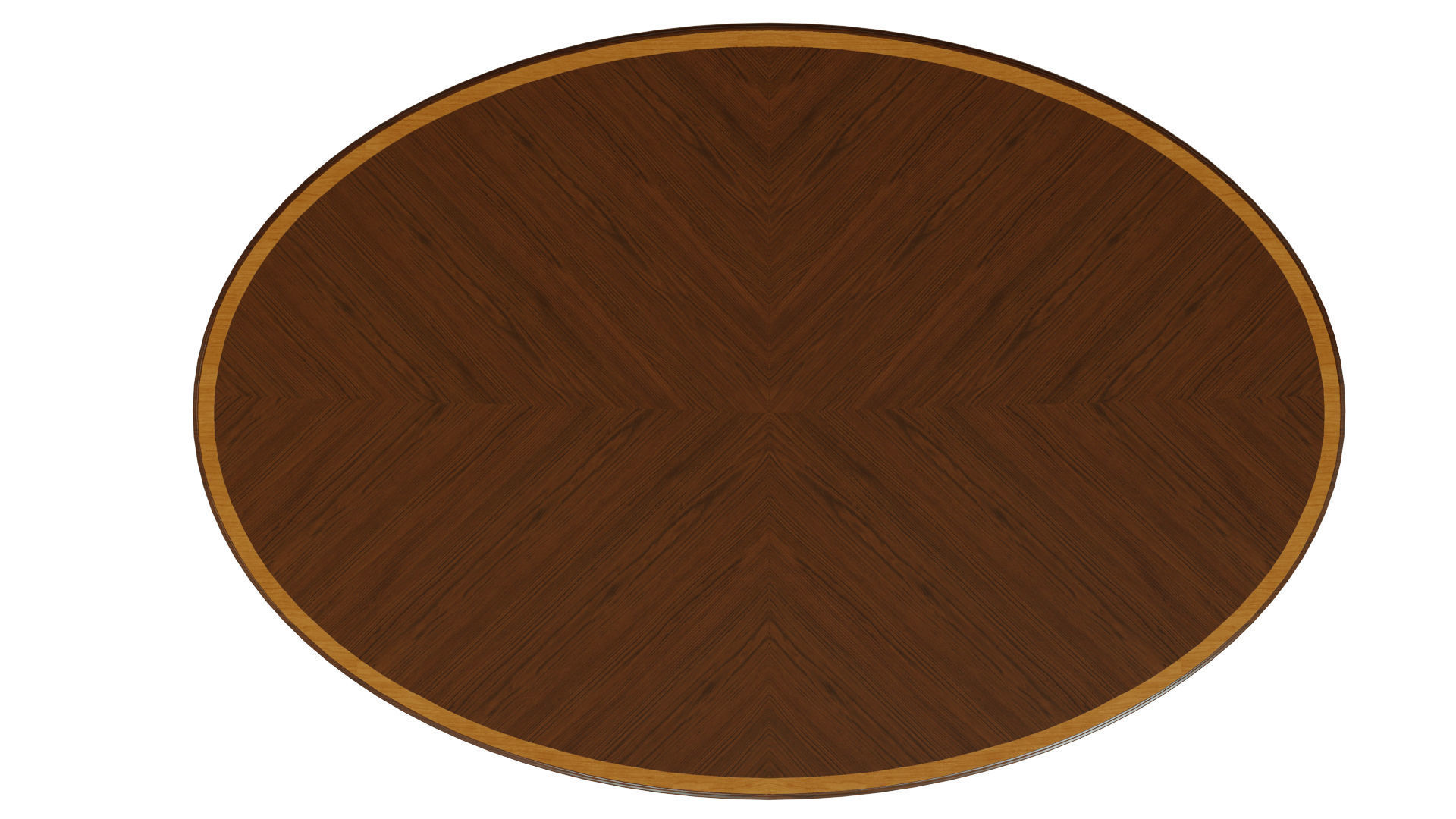 Classic table with carvings 1500 3D model_6