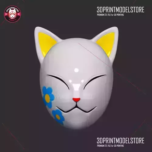 Demon Slayer Makomo Mask Kimetsu no Yaiba Cosplay  3D print model