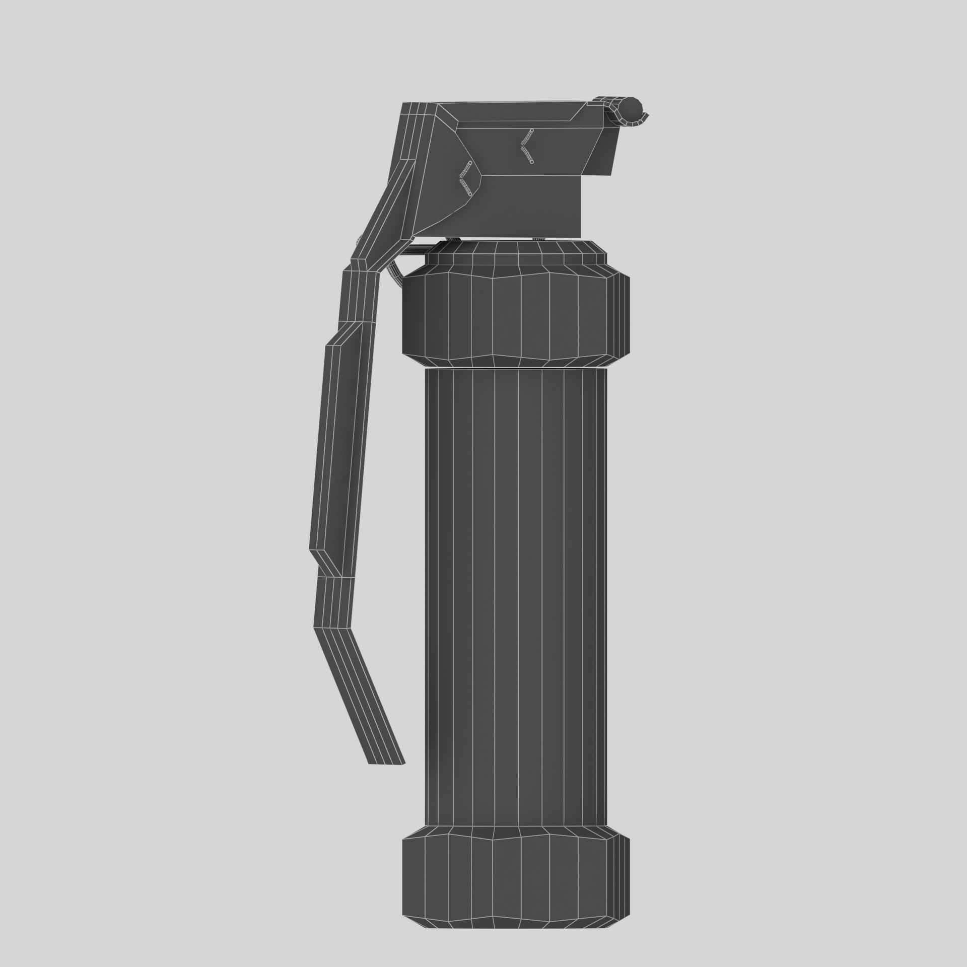 Flash Grenade Resident Evil 2 3D model CGTrader