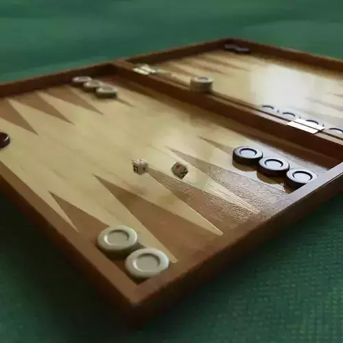 Backgammon board
