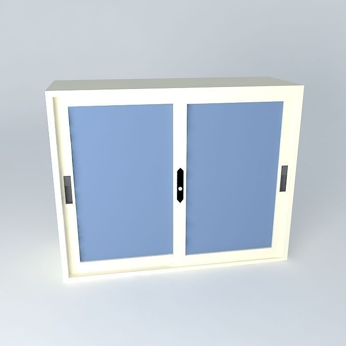 File Cabinet Upper Free 3D model_2