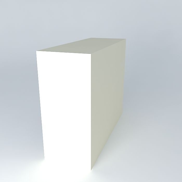 File Cabinet Upper Free 3D model_1