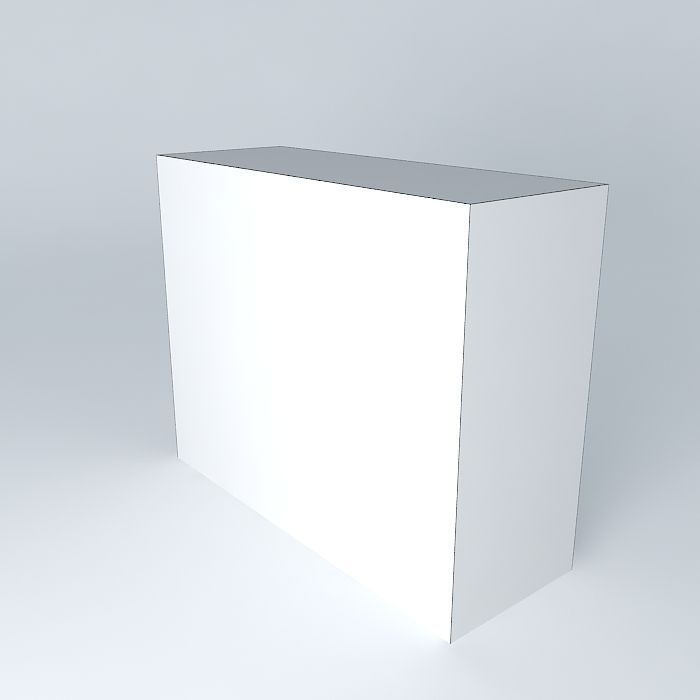 File Cabinet Upper Free 3D model_3