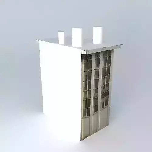 Administrative building stairwell