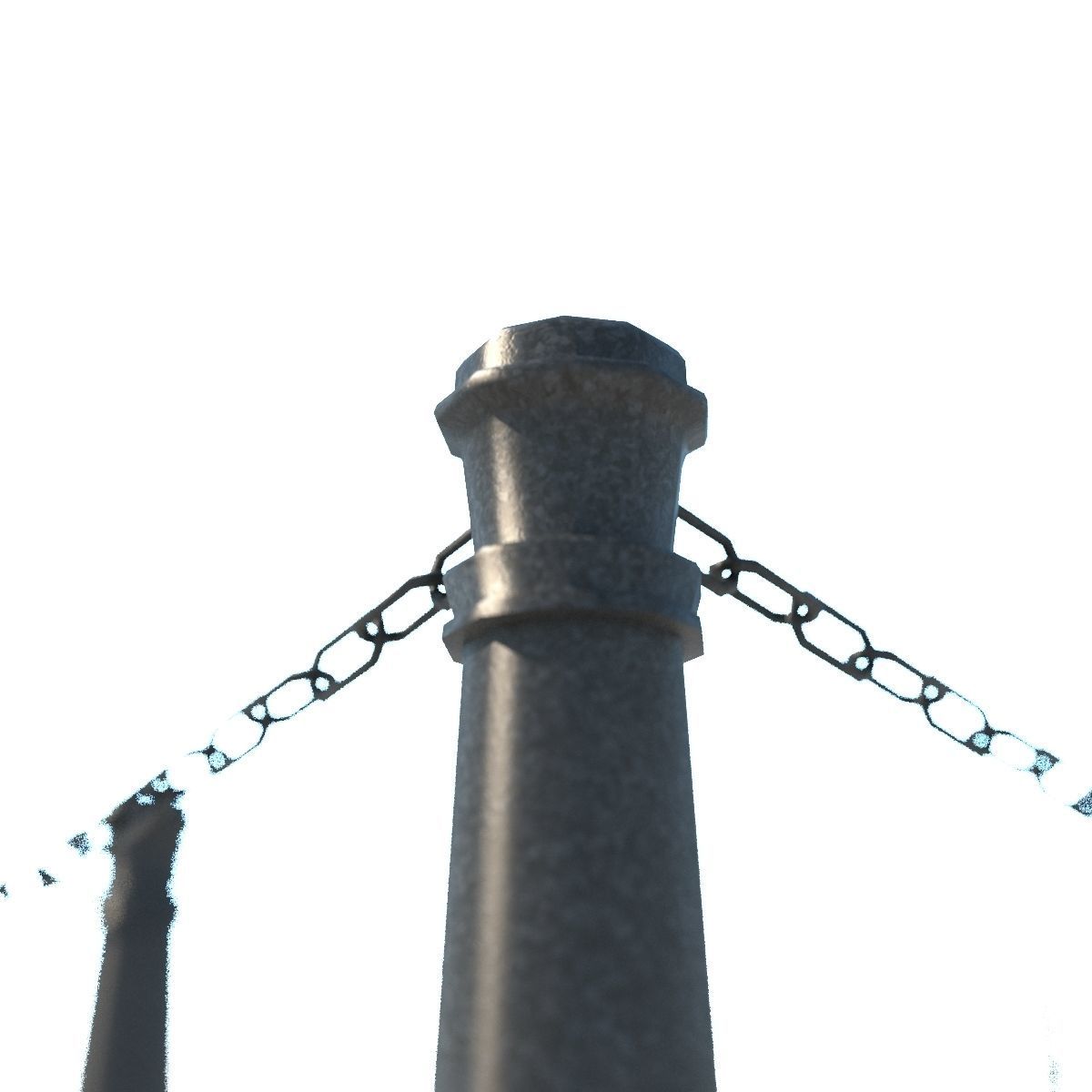 FREE - Chain VR AR Lowpoly Free 3D model_1