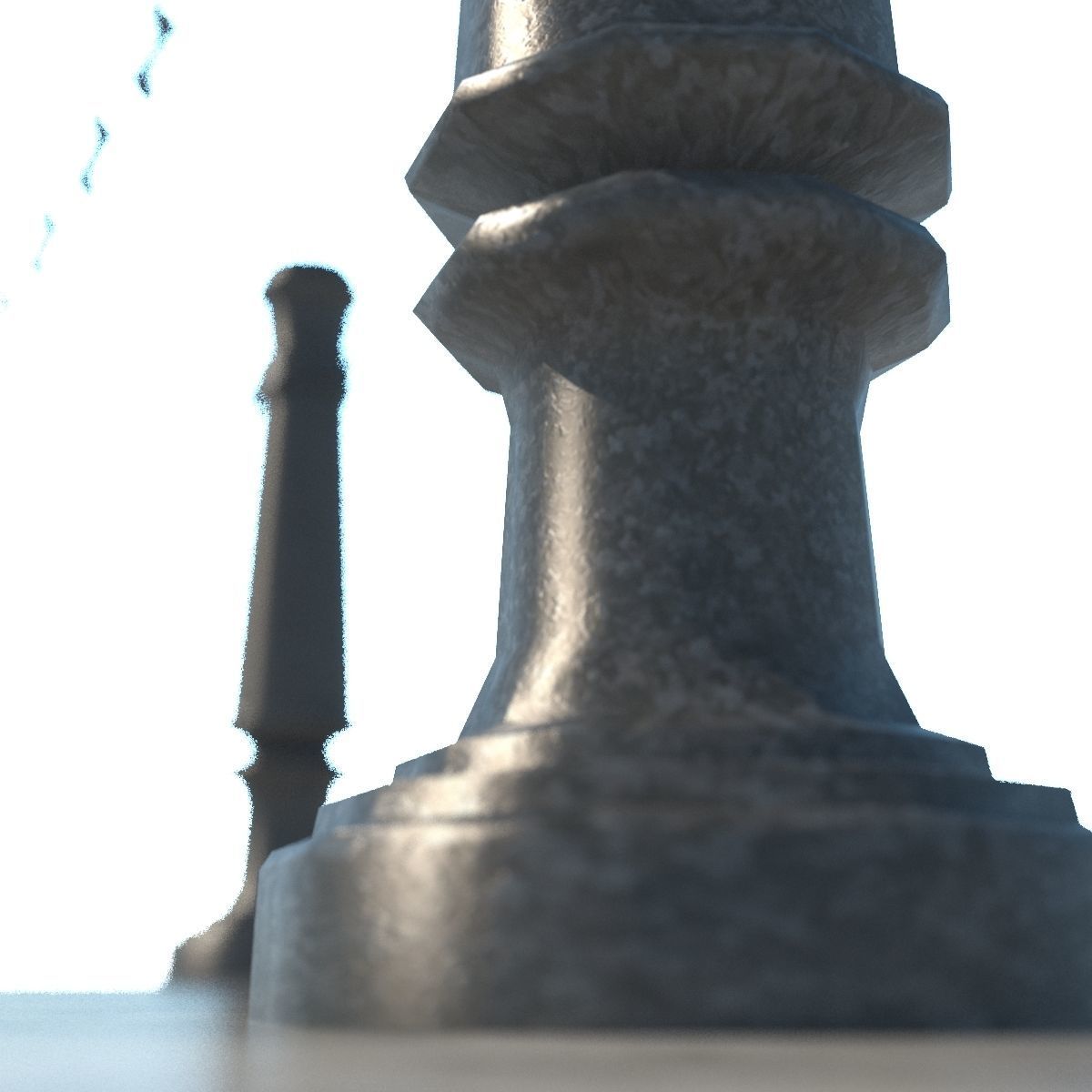 FREE - Chain VR AR Lowpoly Free 3D model_3