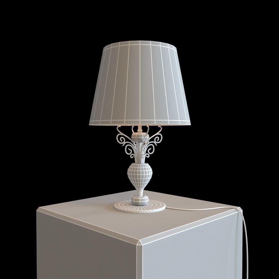 Table Lamp Free 3D model_3