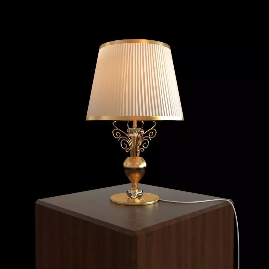 Table Lamp Free 3D model_0
