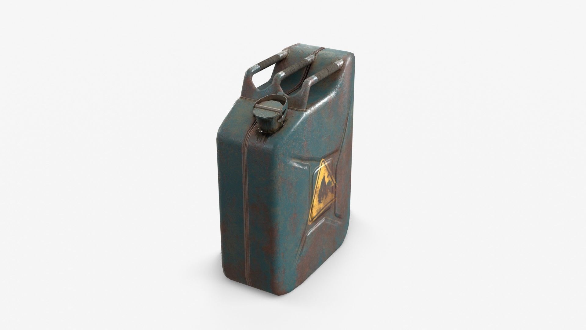 Jerrycan Asset 01 Low-poly 3D model_1