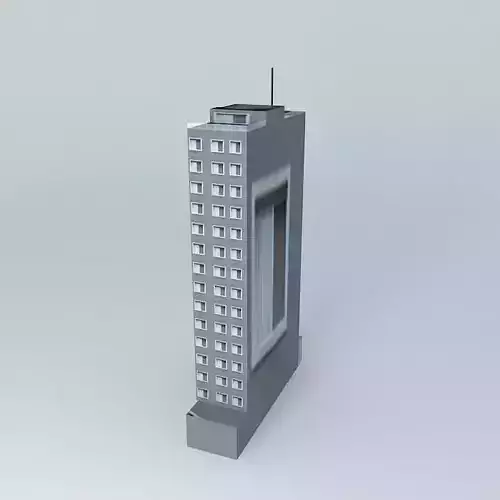 Building in Campinas 3D model