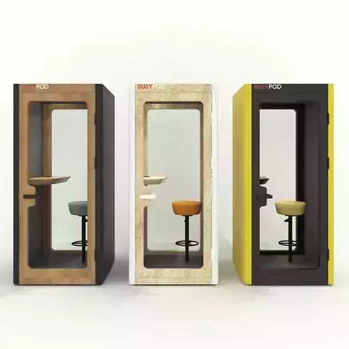 BUSYPOD Office Phone Booth Free 3D model