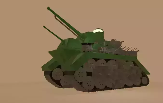 Super Heavy Tank 3D model
