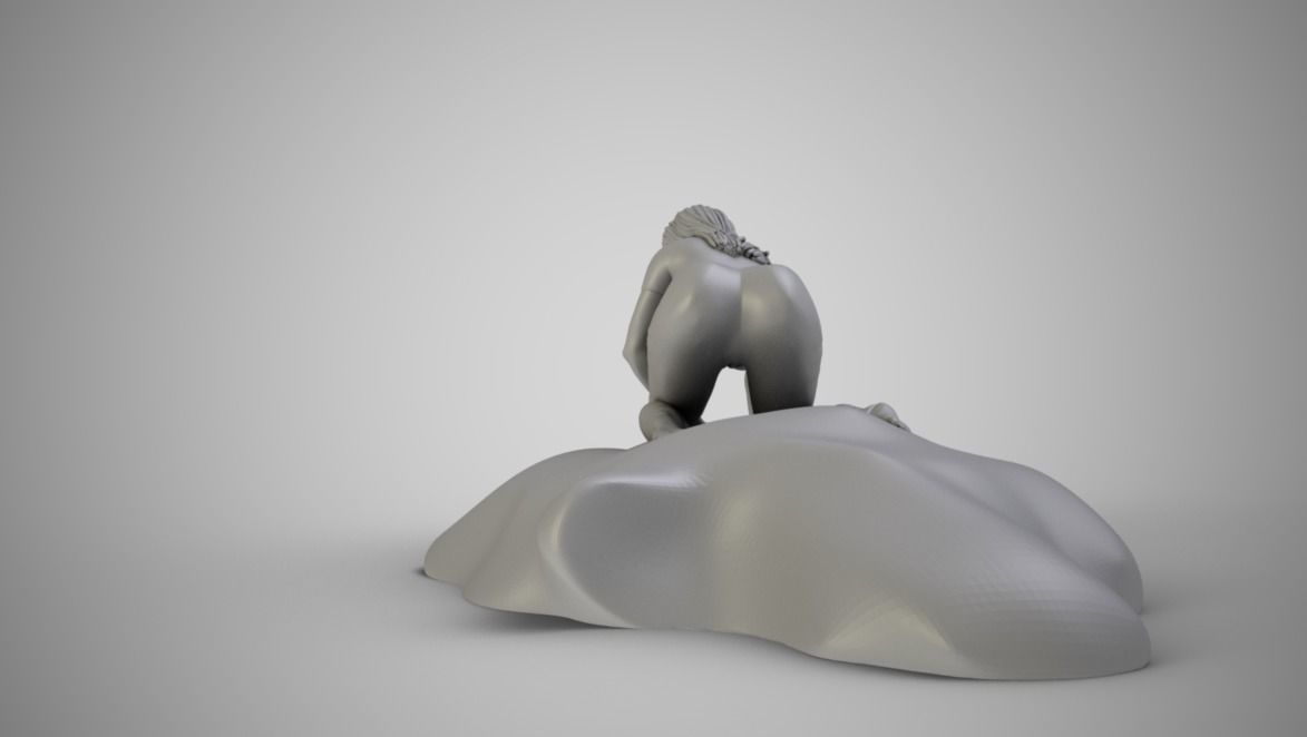 Touch the Lake 3D print model_11