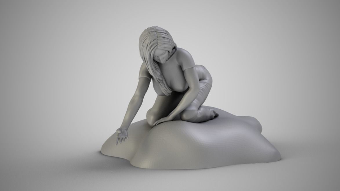 Touch the Lake 3D print model_4