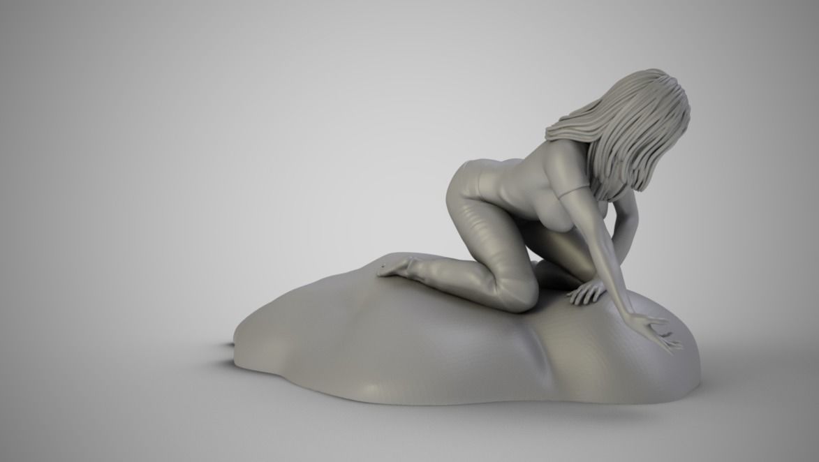 Touch the Lake 3D print model_6