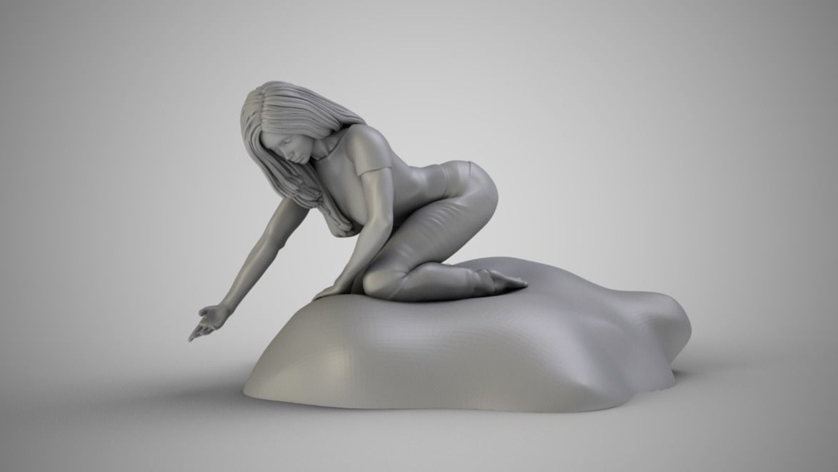 Touch the Lake 3D print model_3