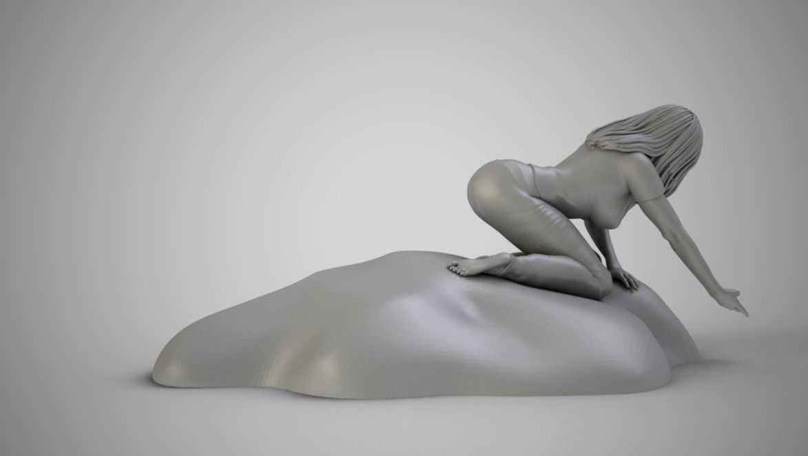 Touch the Lake 3D print model_8