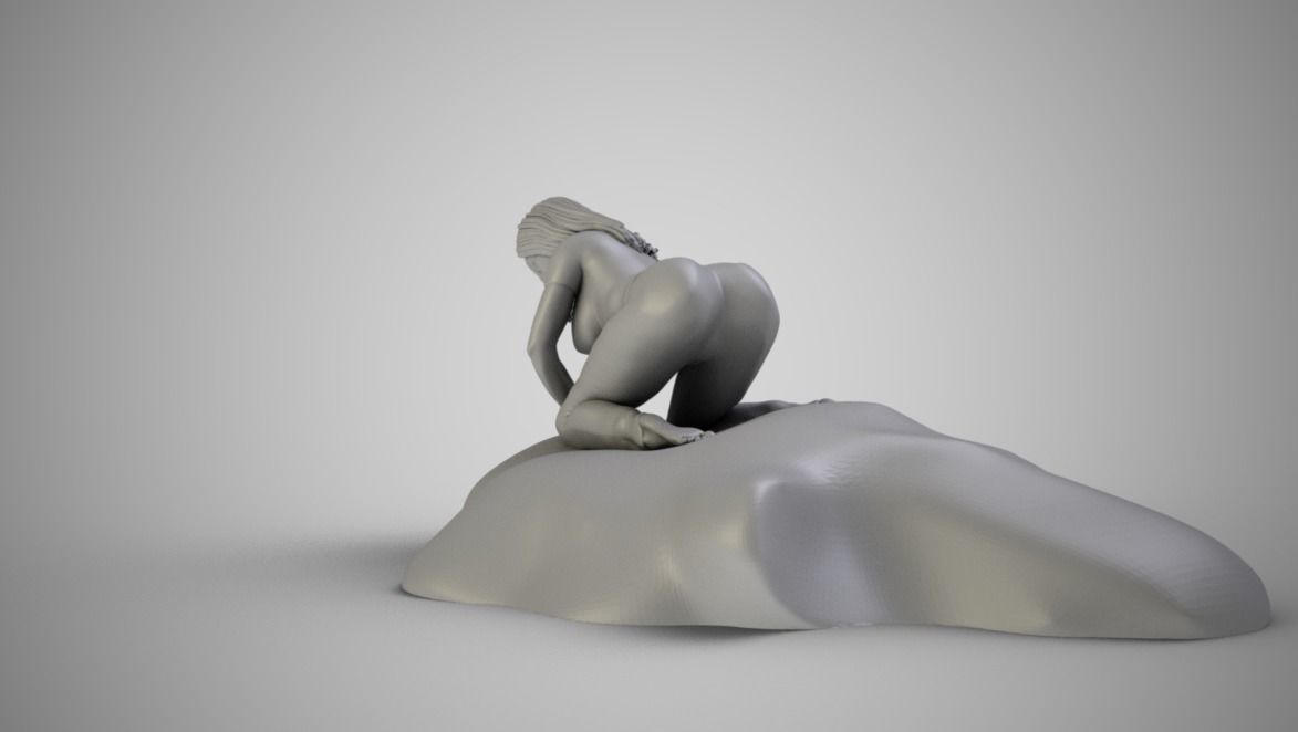 Touch the Lake 3D print model_12