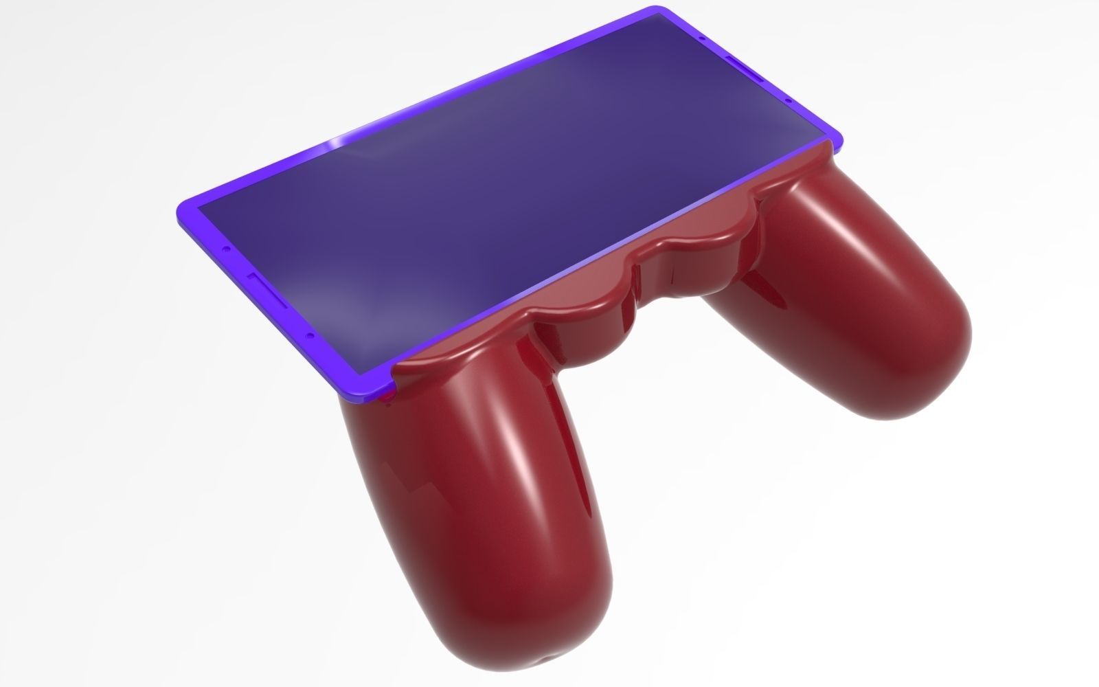 smartphone gameboy stand 3d print model 3D print model_1