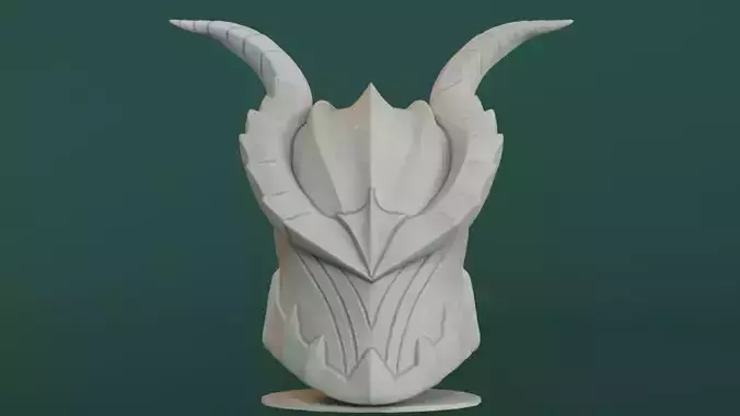 Helmet with horns