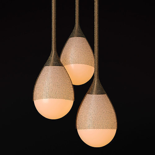 Armor pendant 3D model