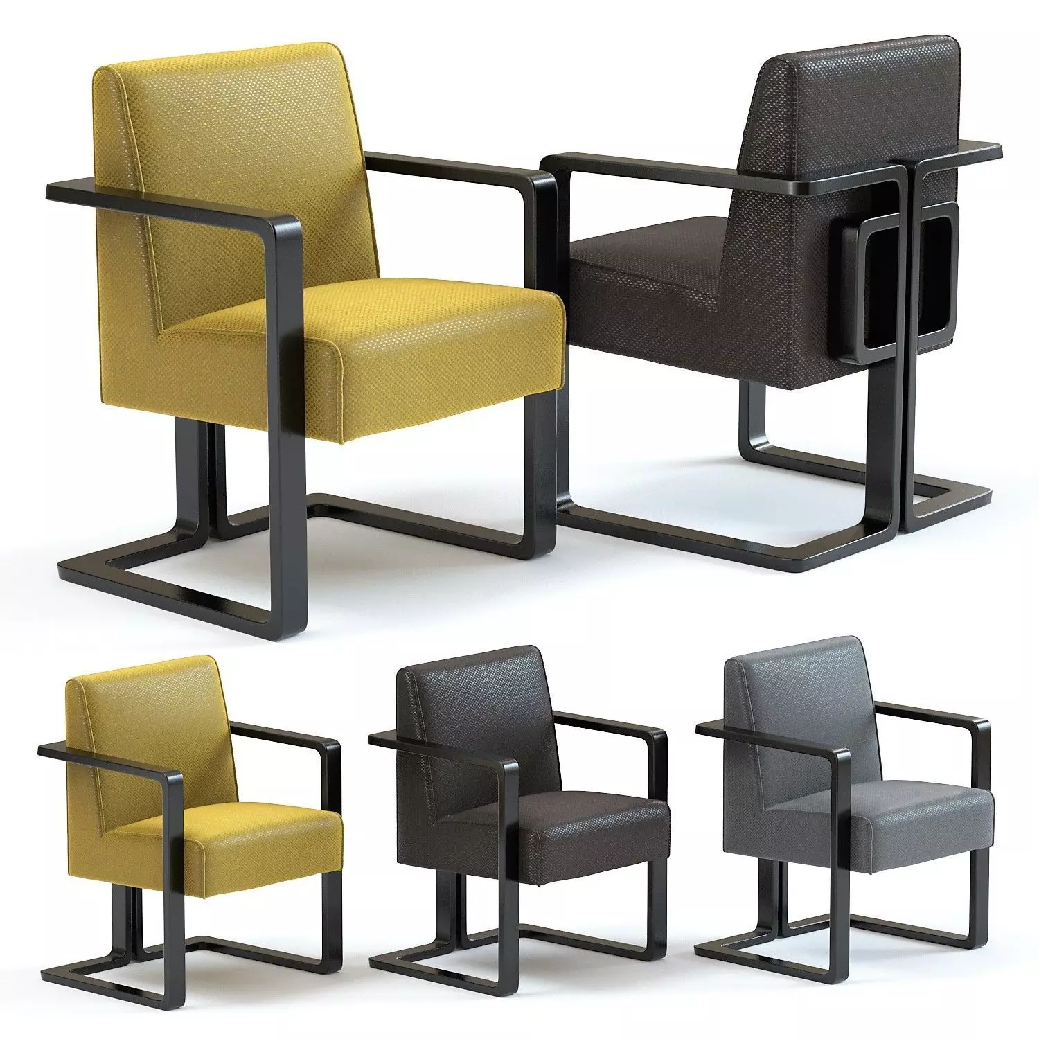 The Sofa and Chair Co - Ludo Armchair 3D model