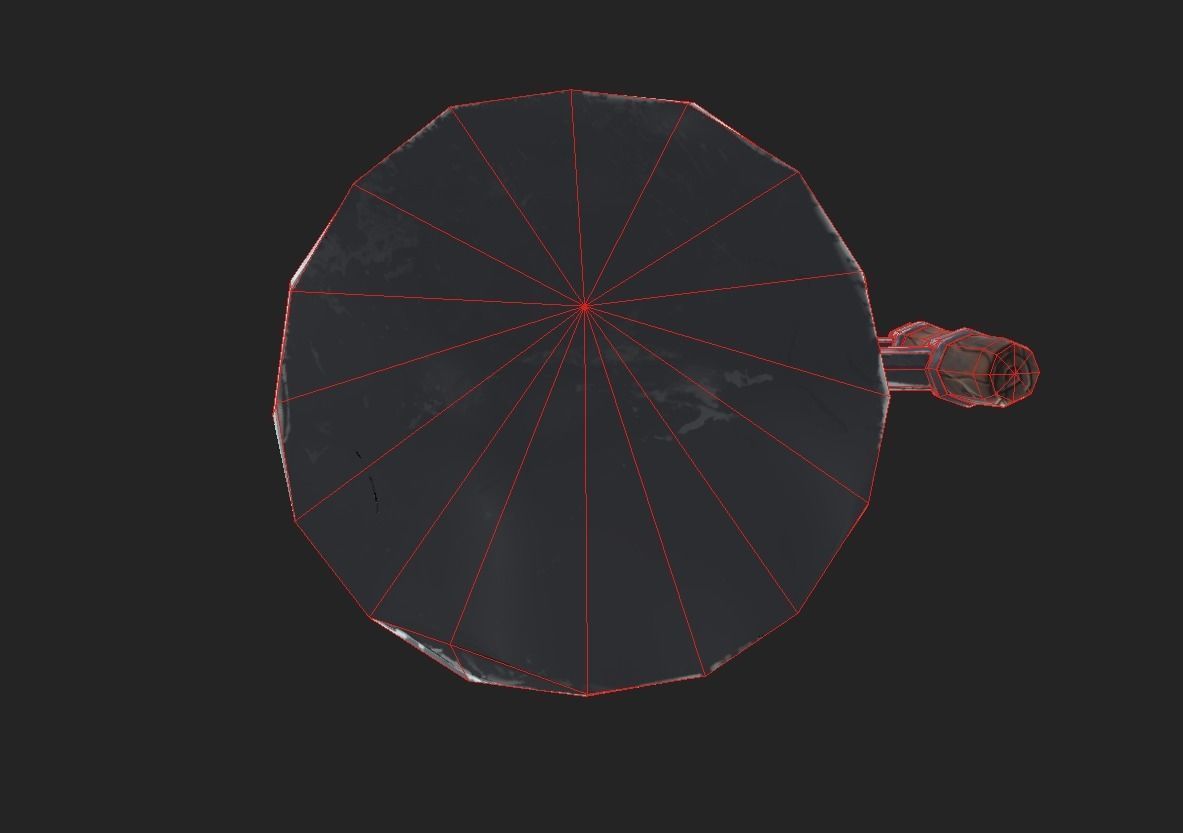 Low-Ploy  Stylized Wooden Mug Low-poly 3D model_12