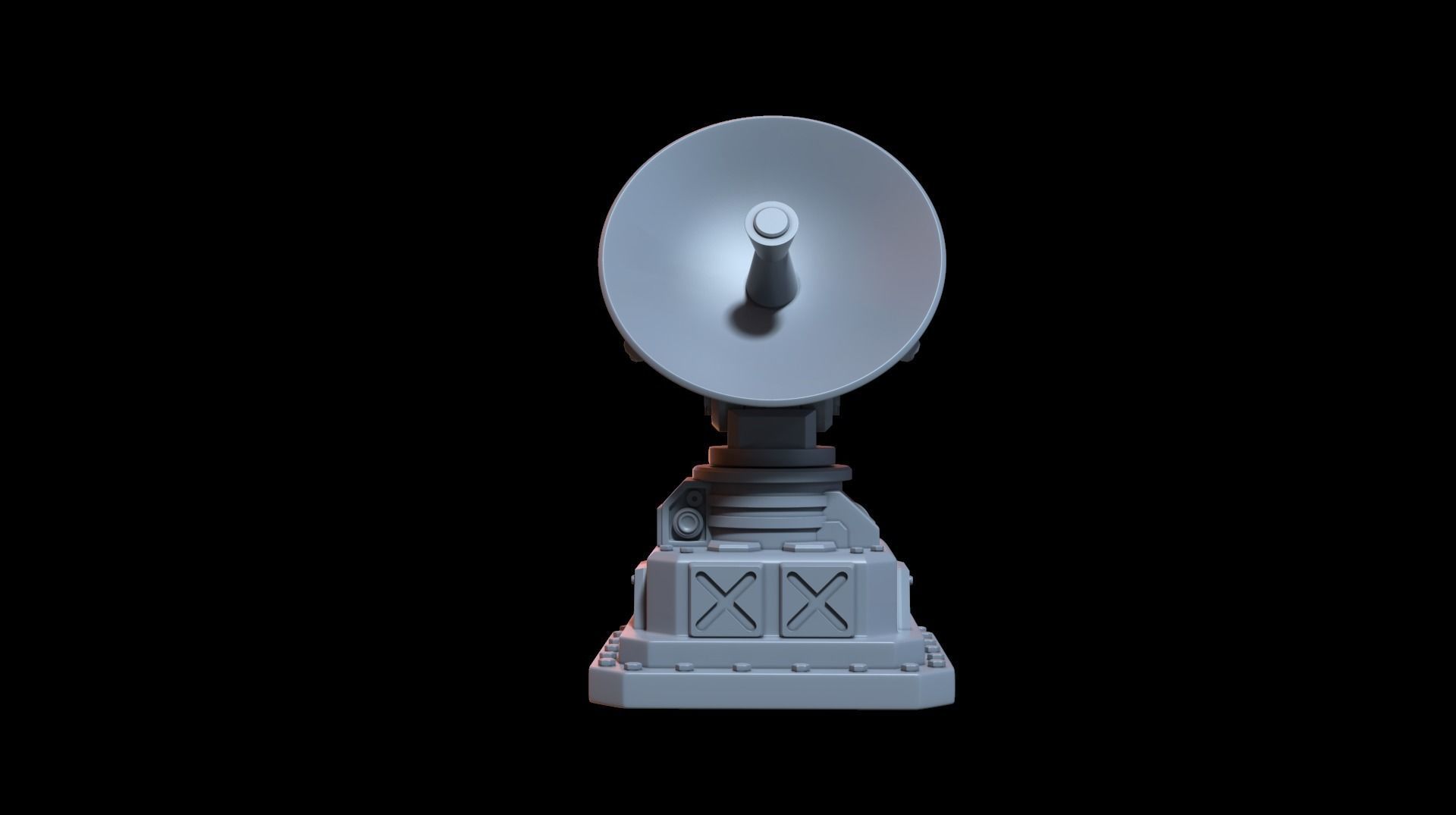 Communications pack 3D print model_9