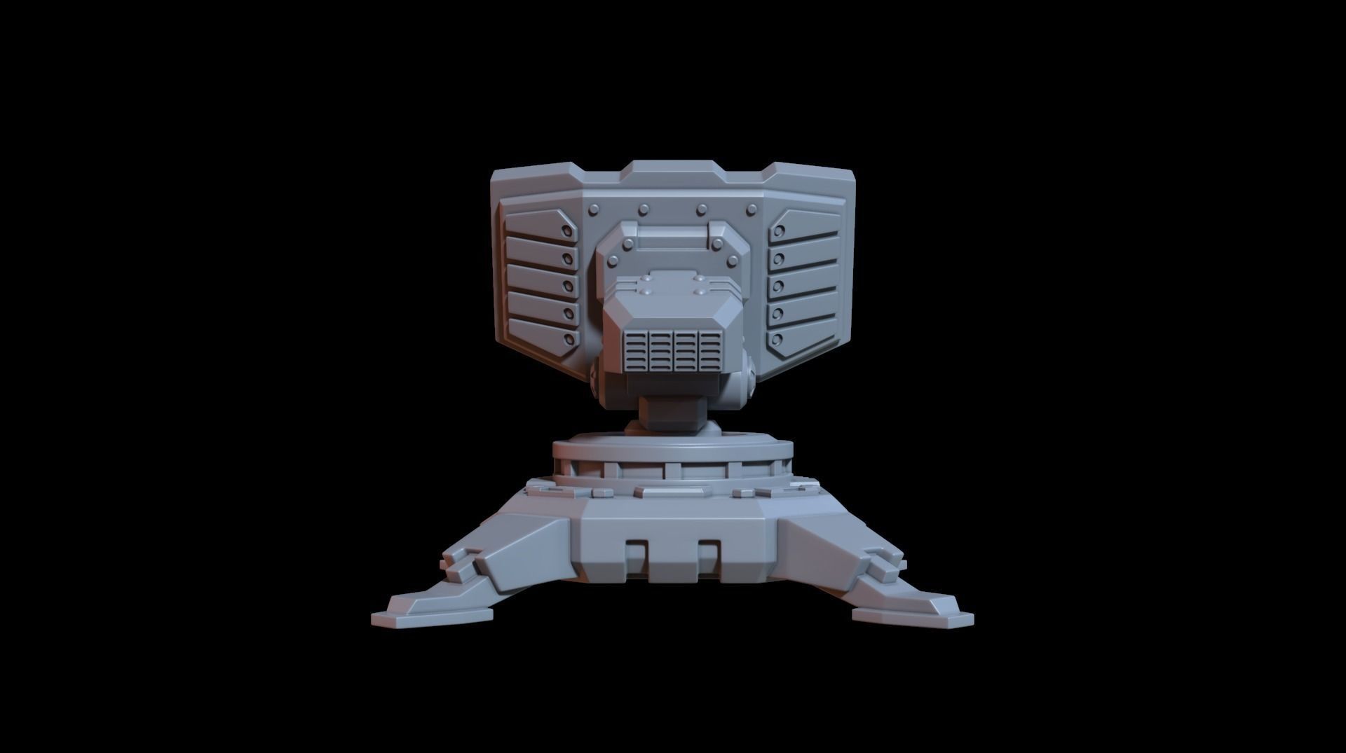 Communications pack 3D print model_4