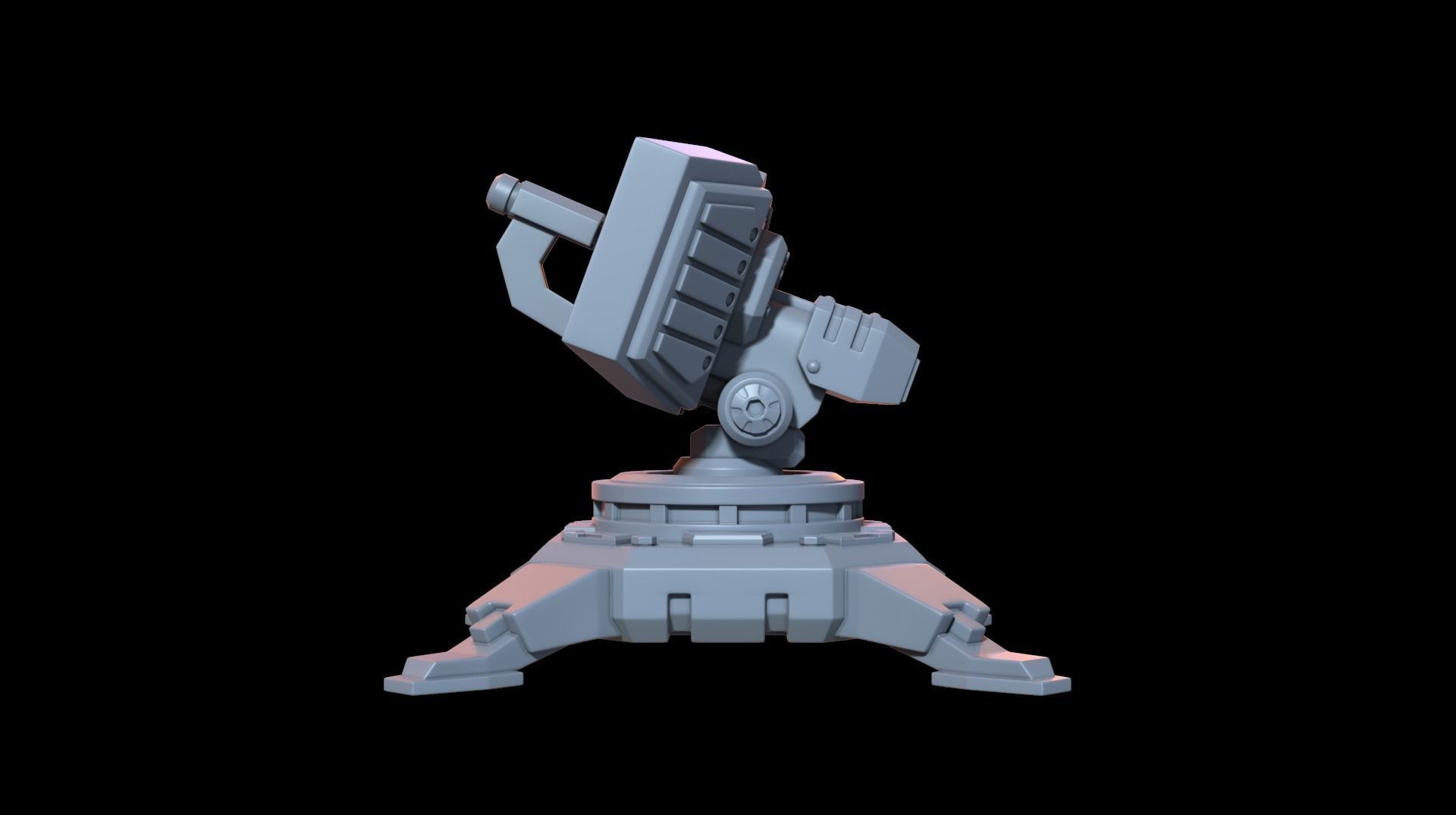 Communications pack 3D print model_6