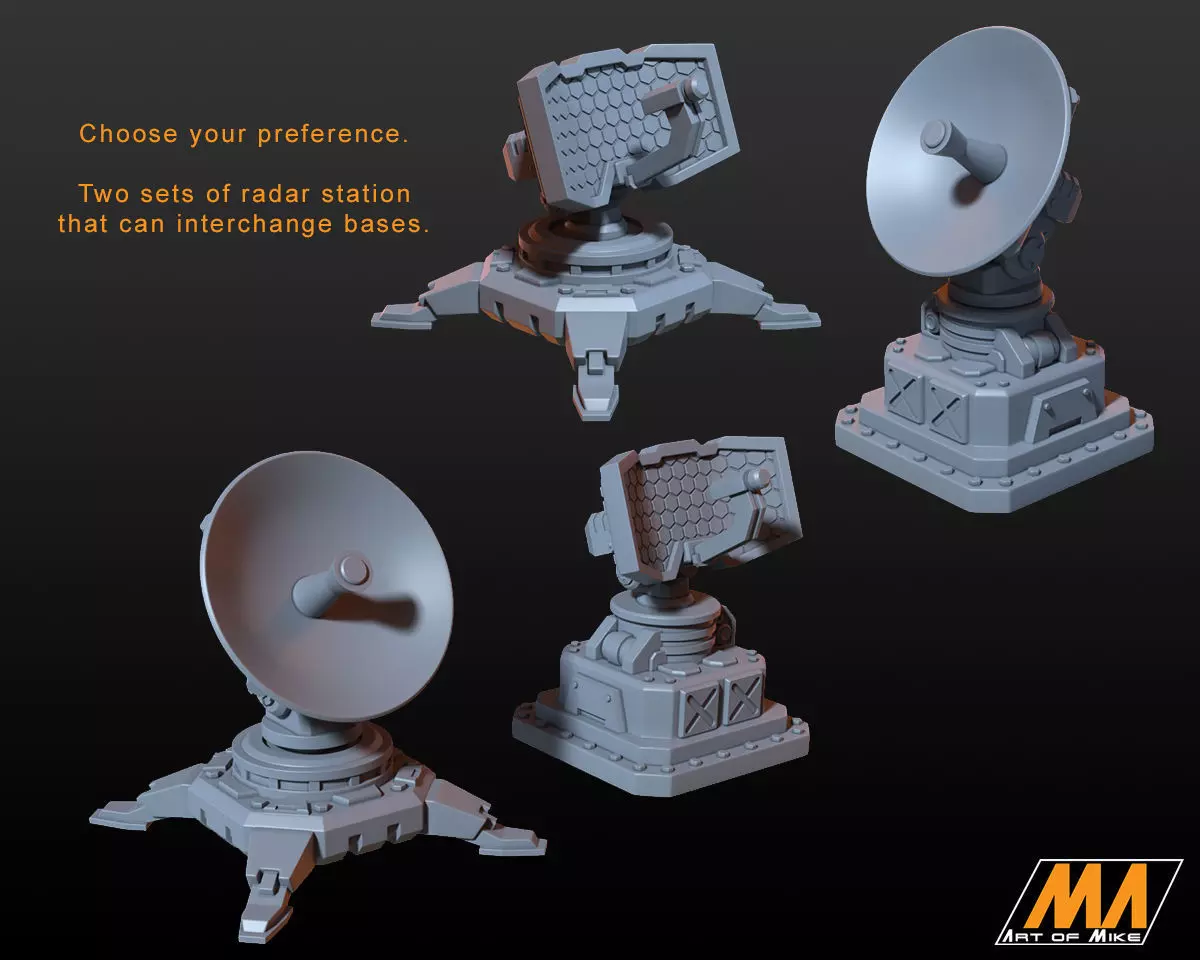 Communications pack 3D print model_0