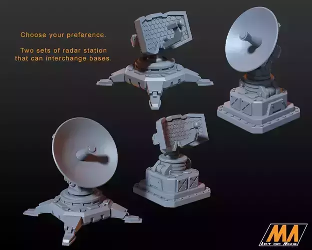 Communications pack 3D print model