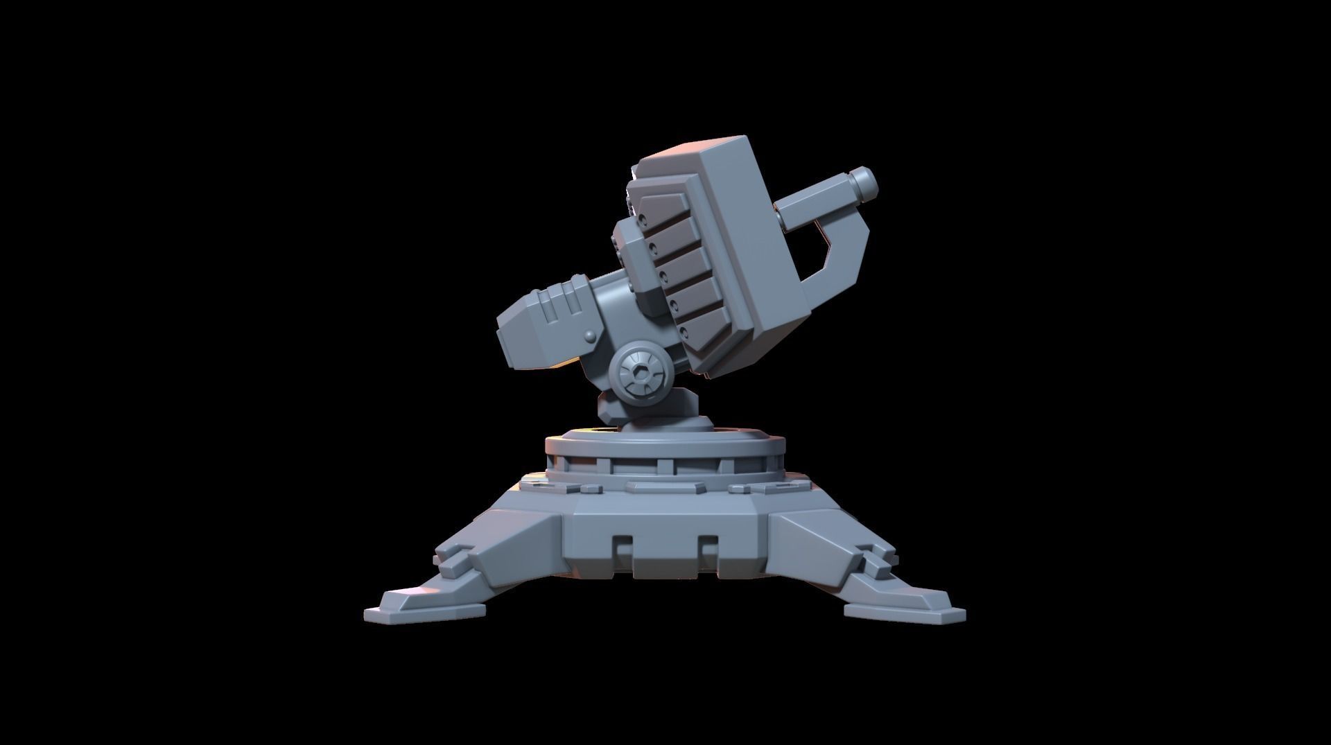 Communications pack 3D print model_3