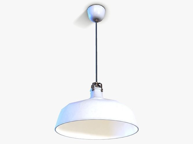 Ceiling Hanging Lamp lowpoly Low-poly 3D model