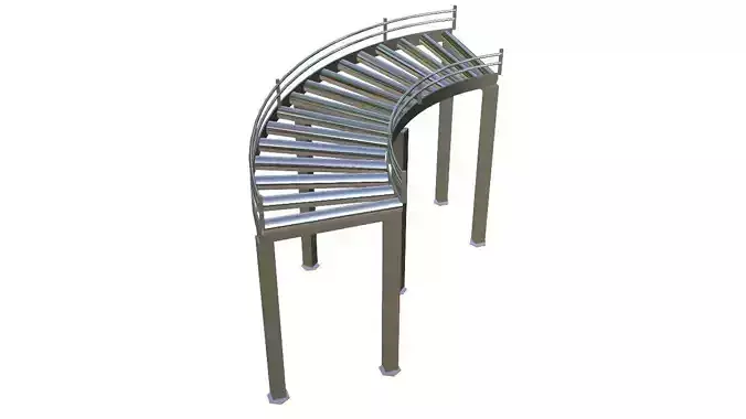 Arc Conveyor Low-poly 3D model