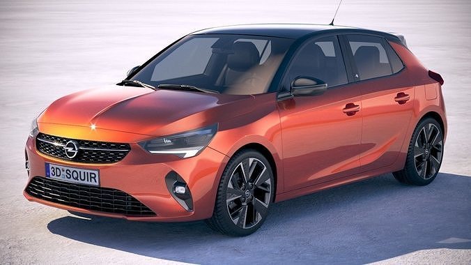 Opel Corsa-e 2020 3D model