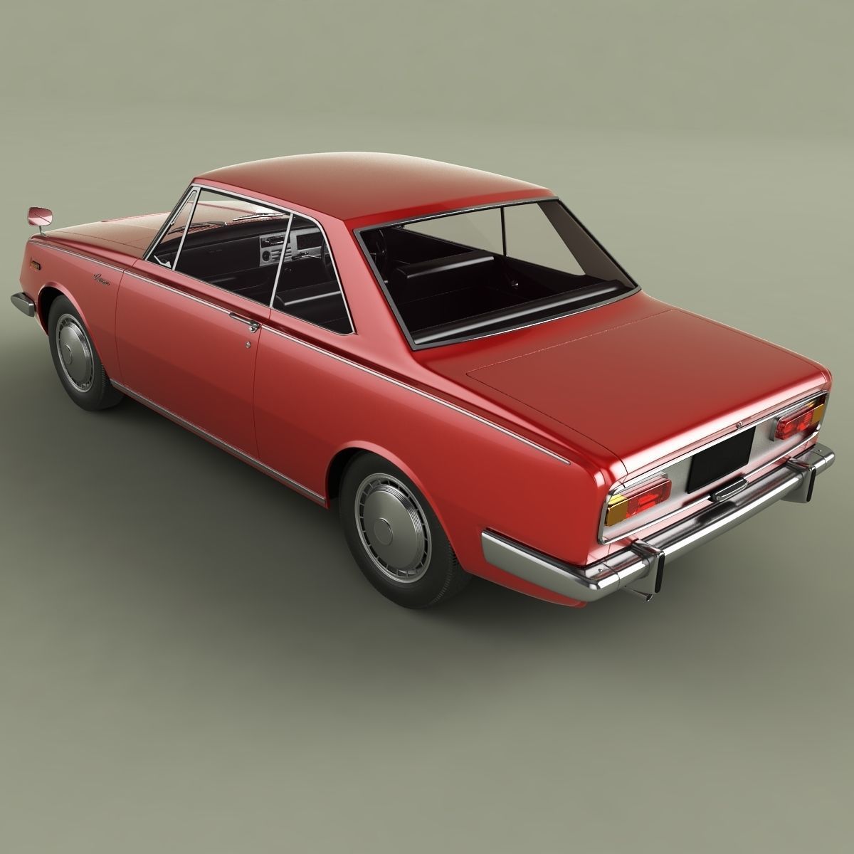 Toyota Corona RT50 Coupe 3D model_7