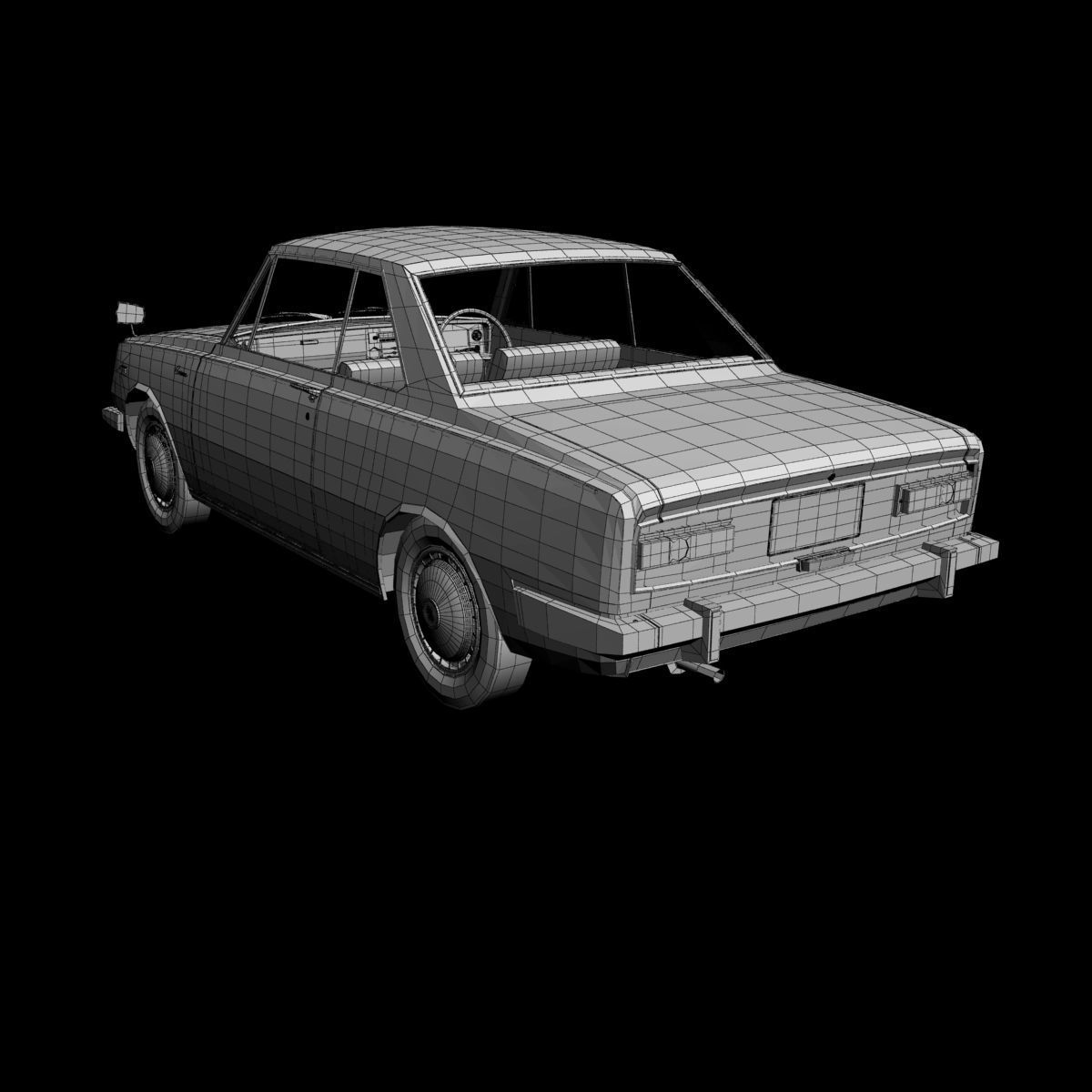 Toyota Corona RT50 Coupe 3D model_15