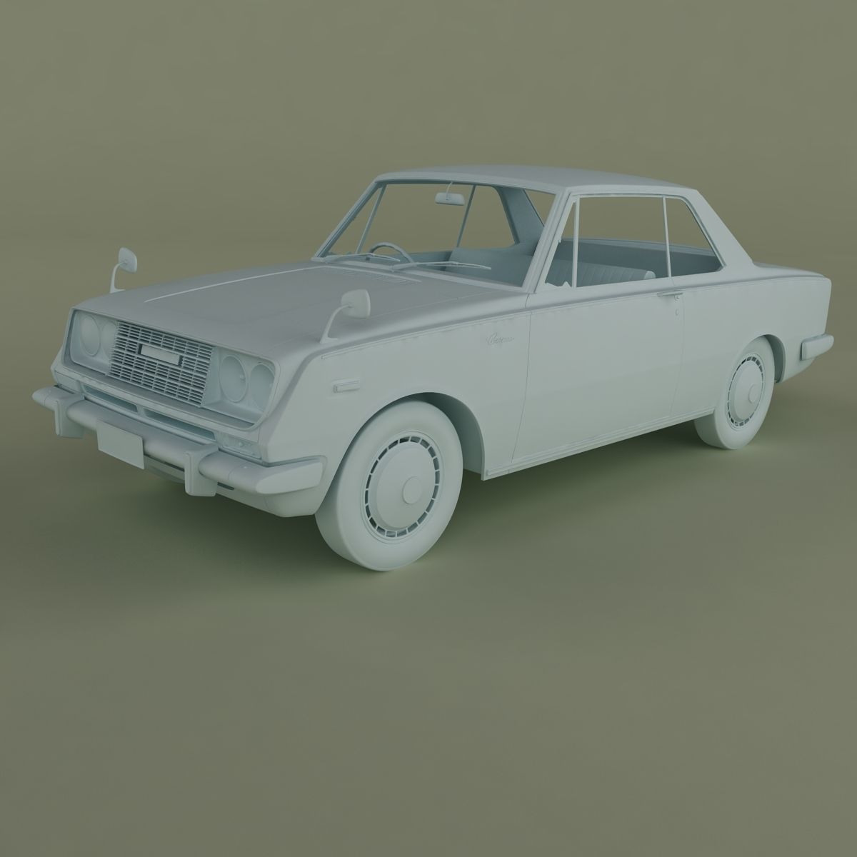 Toyota Corona RT50 Coupe 3D model_10