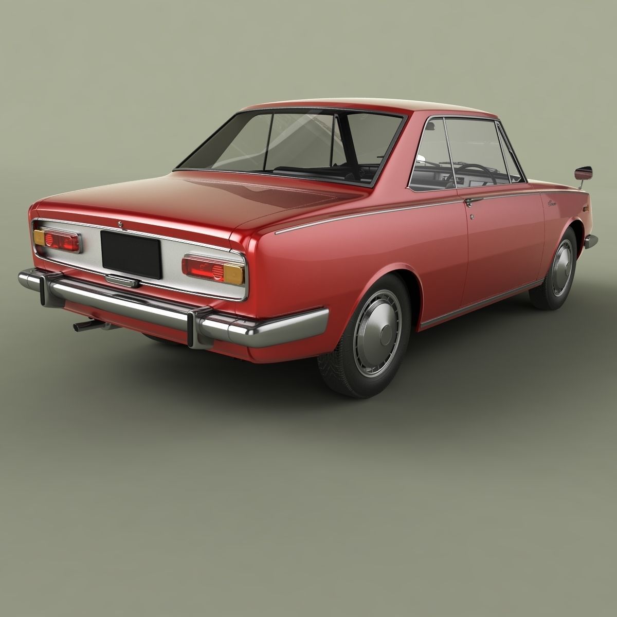 Toyota Corona RT50 Coupe 3D model_2