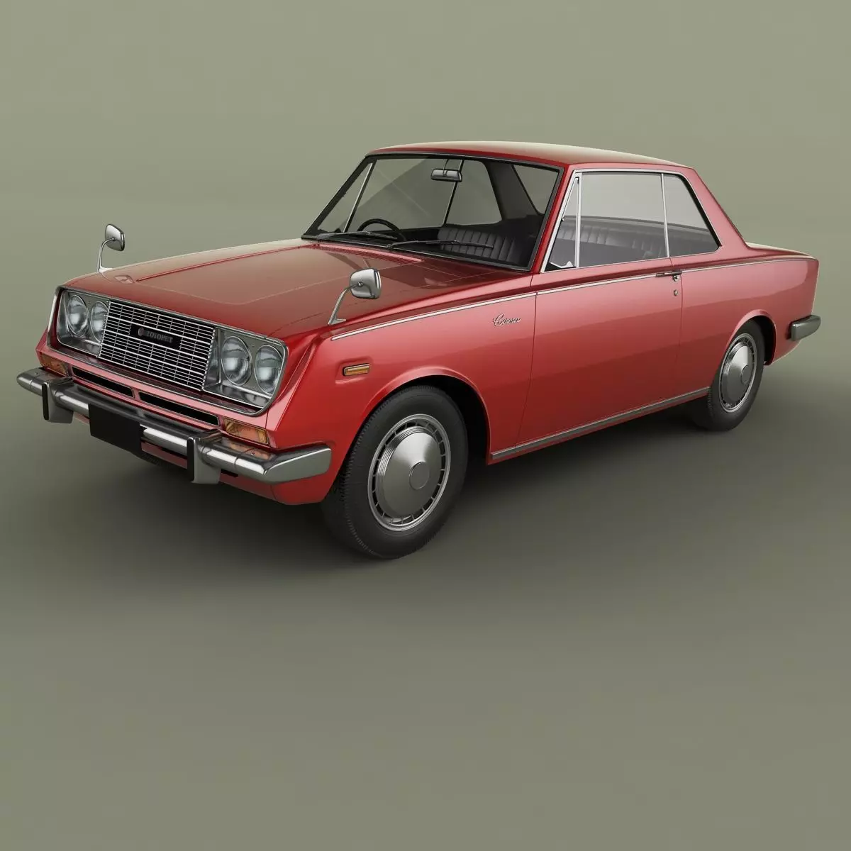 Toyota Corona RT50 Coupe 3D model_0