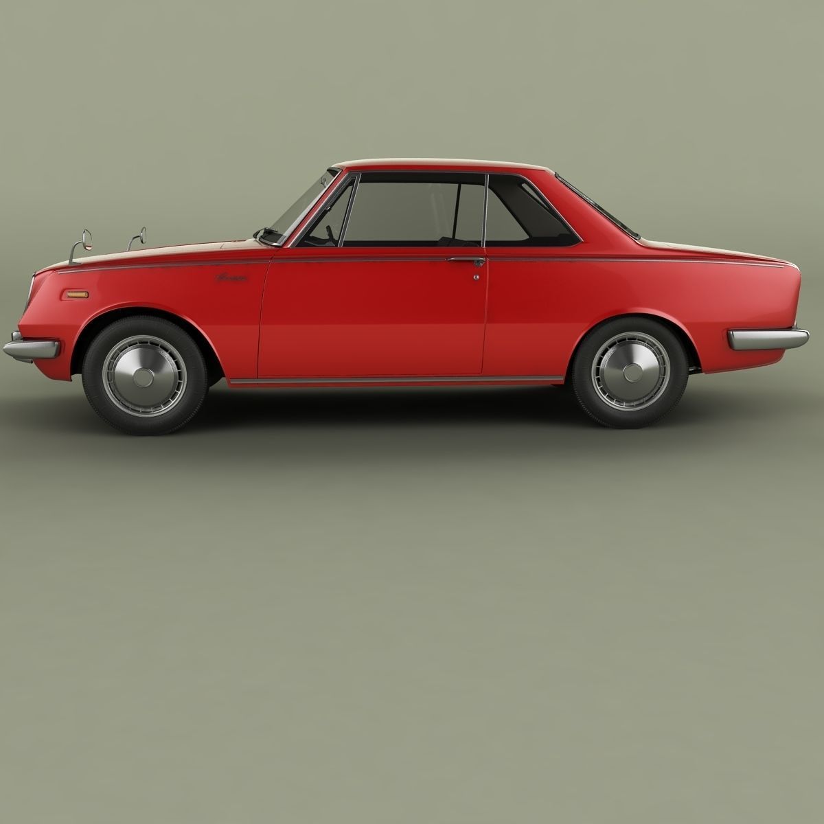 Toyota Corona RT50 Coupe 3D model_1