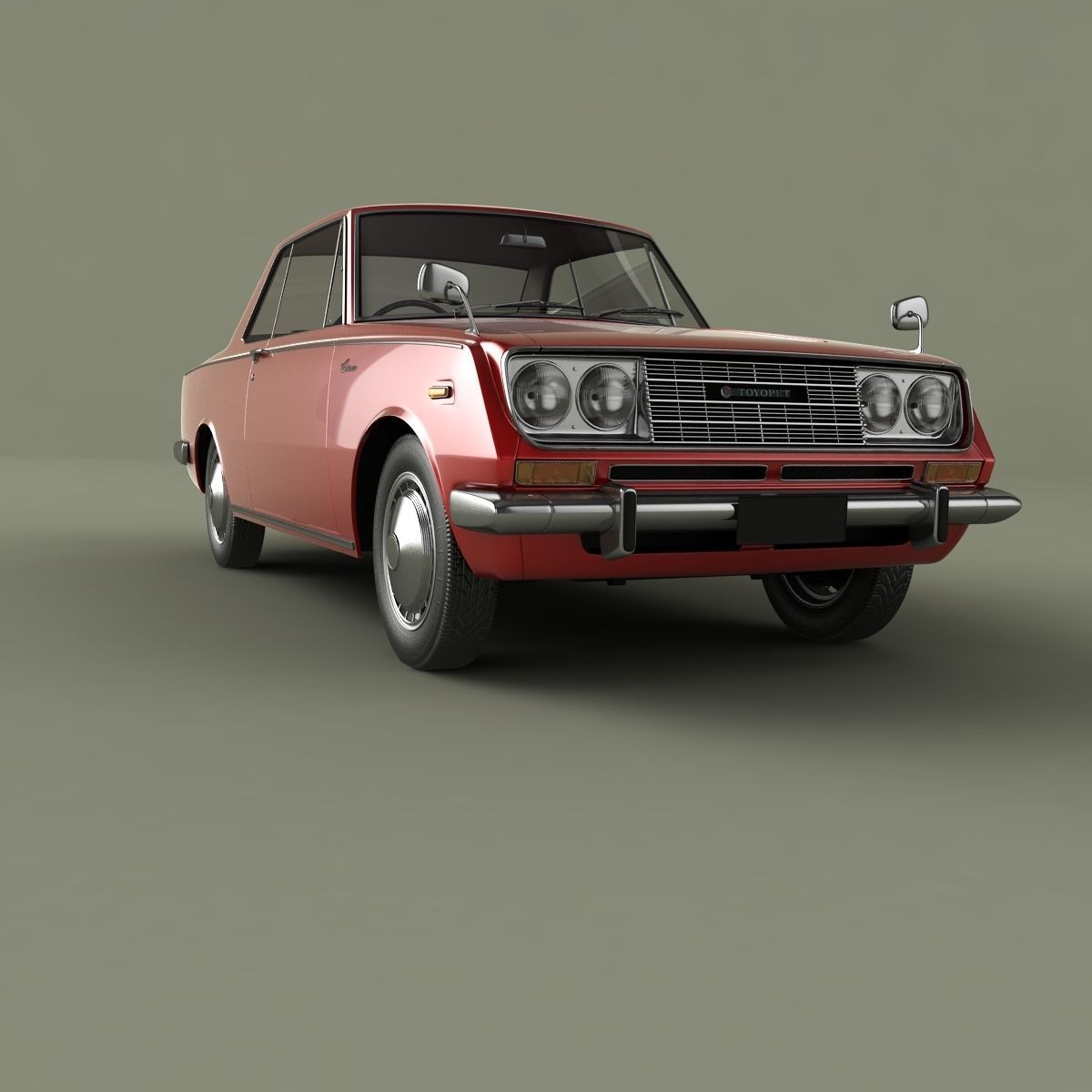 Toyota Corona RT50 Coupe 3D model_9