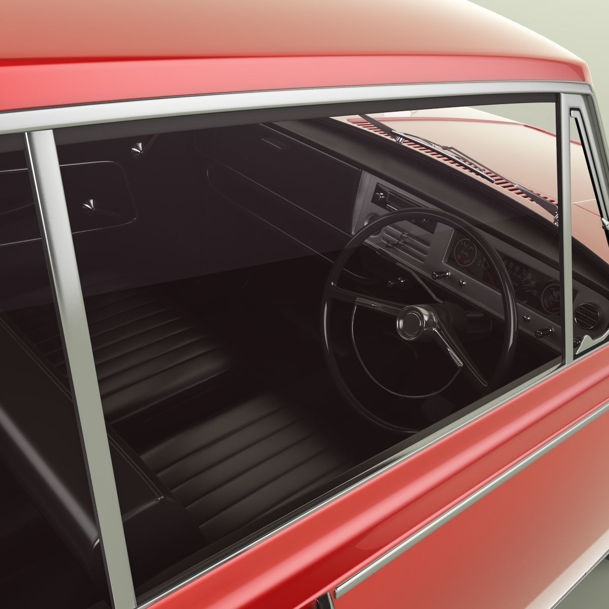 Toyota Corona RT50 Coupe 3D model_8