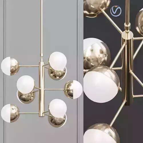 Italian Globe Cedar Moss Light 9