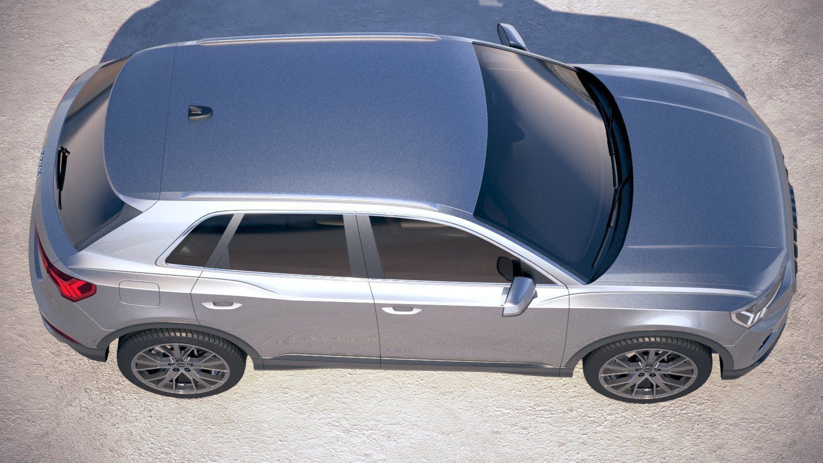 Audi Q3 2019 3D model_7